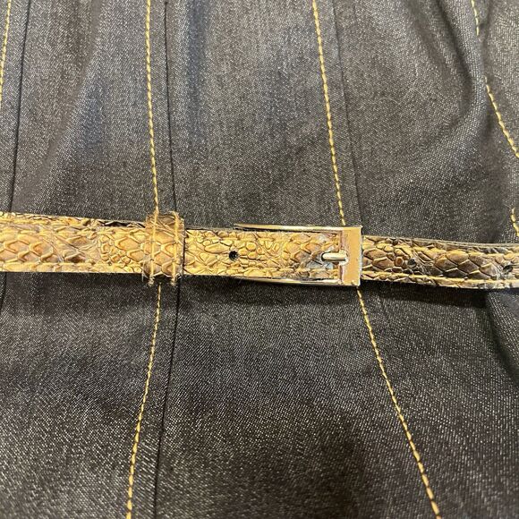 Sandra Darren Denim Fit & Flare Dress 4P NWT Fall Layering Quiet Luxury - Picture 9 of 13